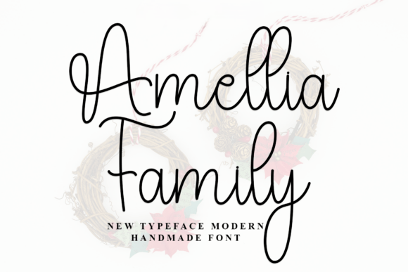 Amellia Family: A Warm, Creative Font