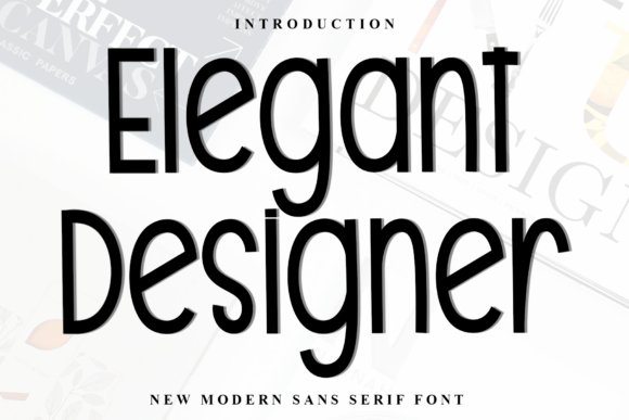 Elegant Designer Font for Business