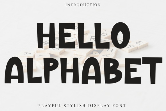 Hello Alphabet: A Warm, Creative Font