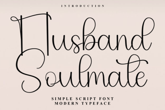 Husband Soulmate Font