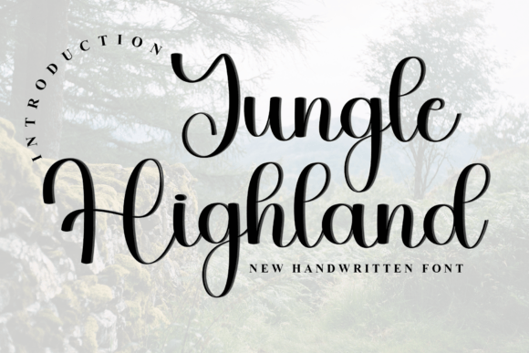 Jungle Highland Font for Business