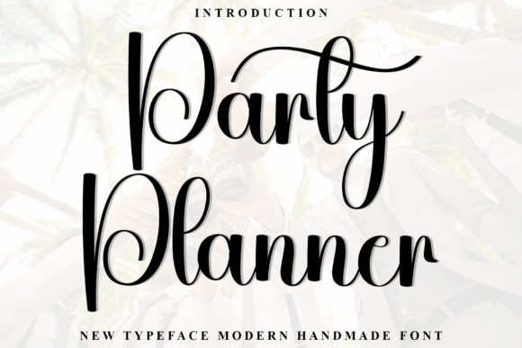 Party Planner Font for Creative Design