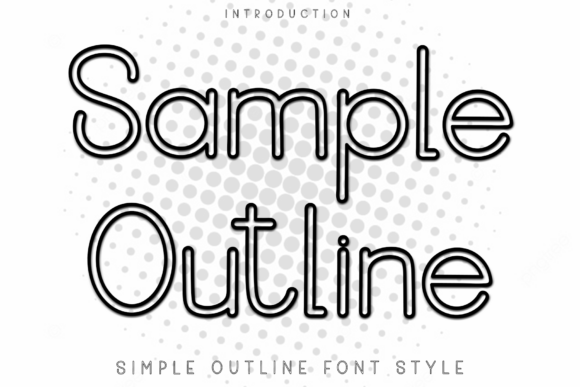Sample Outline: A Friendly Font for Web Design