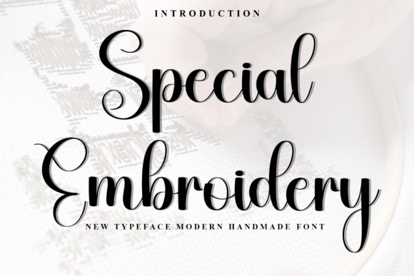 Special Embroidery Font Review