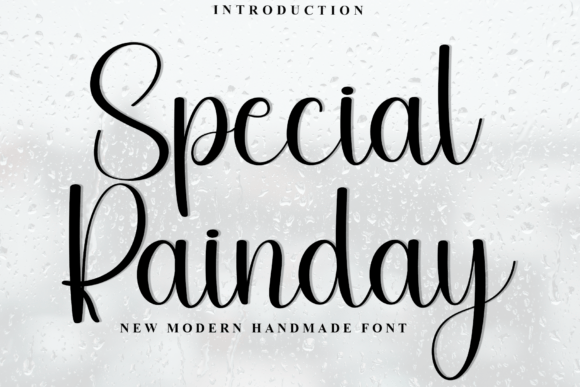Special Rainday Font for Business