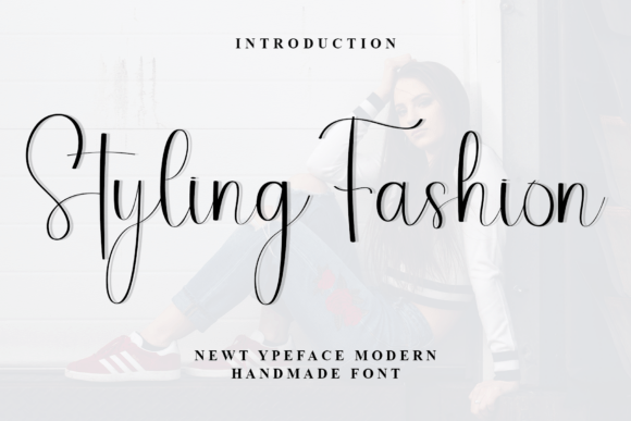 Styling Fashion Font for Web Design
