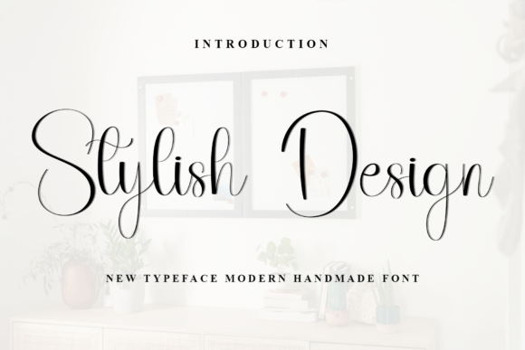 Stylish Design Font for Editorial Projects