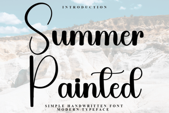 Summer Painted Font Review