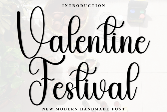 Valentine Festival Font for Creative Campaigns