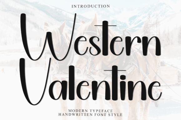 Western Valentine Font