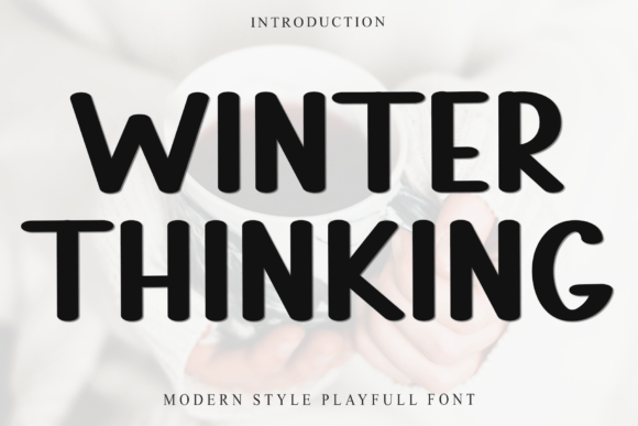 Winter Thinking Font for Business