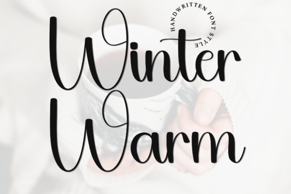 Winter Warm Font for Editorial Design
