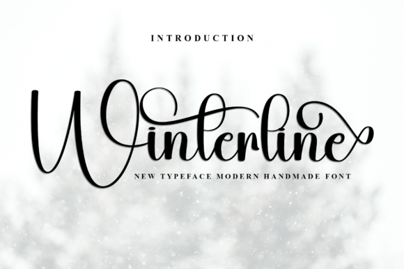 Winterline Font: Warm, Friendly, and Editable