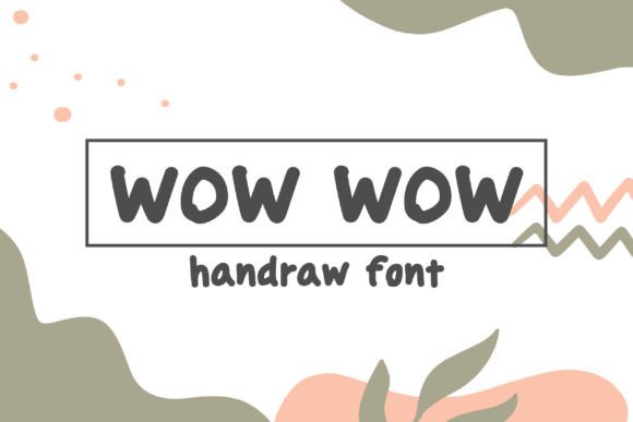 Wow Wow Font: Playful Typography for Makers